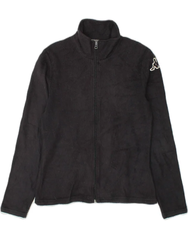 Women's Seasonal Fashion Trends KAPPA Womens Fleece Jacket UK 18 XL Navy Blue Polyester Women's Seasonal Fashion Trends KAPPA Womens Fleece Jacket UK 18 XL Navy Blue Polyester