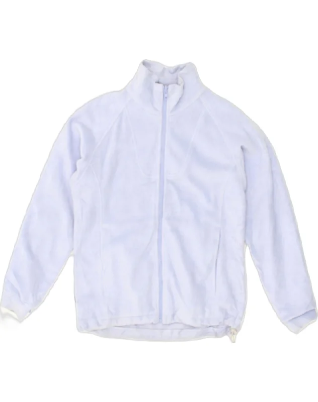 Women's High Street Fashion COLUMBIA Womens Fleece Jacket UK 10 Small Blue Polyester Women's High Street Fashion COLUMBIA Womens Fleece Jacket UK 10 Small Blue Polyester
