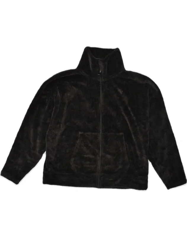 Contemporary Women's Clothing CHAMPION Womens Fleece Jacket UK 20 2XL Brown Polyester Contemporary Women's Clothing CHAMPION Womens Fleece Jacket UK 20 2XL Brown Polyester
