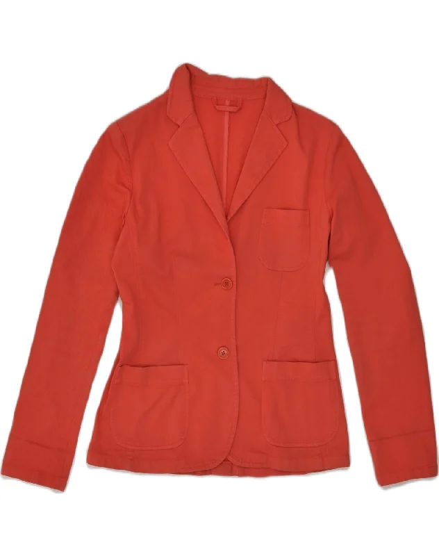 Charming Women's Clothes For Special Events HENRY COTTONS Womens 2 Button Blazer Jacket IT 42 Medium Red Cotton Charming Women's Clothes For Special Events HENRY COTTONS Womens 2 Button Blazer Jacket IT 42 Medium Red Cotton
