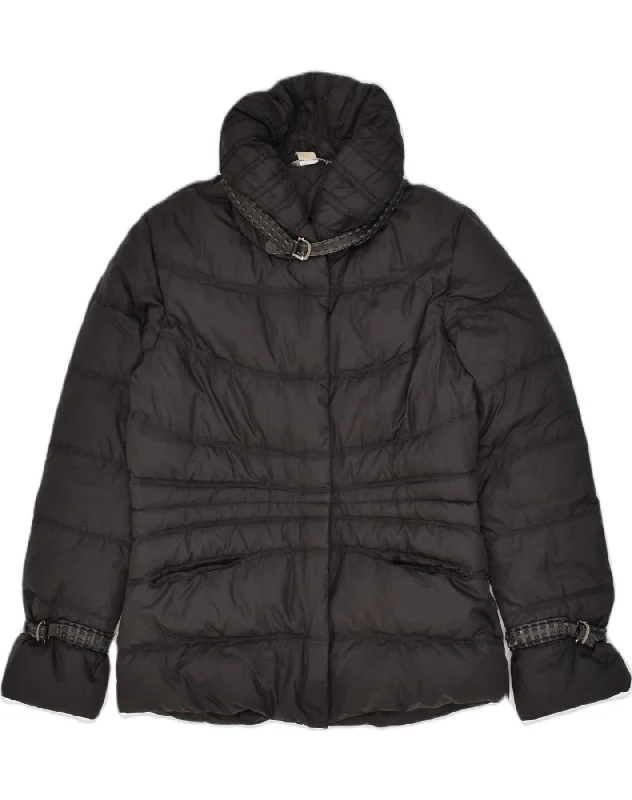 Trendy Women's Dresses Online LIU JO Womens Padded Jacket IT 46 Large Black Nylon