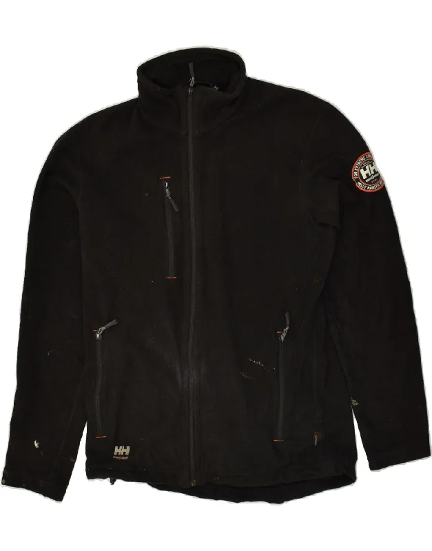 Easygoing Women's Style HELLY HANSEN Womens Fleece Jacket UK 14 Large Black Polyester
