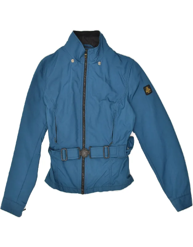 Affordable Women's Clothing Online REFRIGIWEAR Womens Bomber Jacket EU 42 Large Blue Polyamide Affordable Women's Clothing Online REFRIGIWEAR Womens Bomber Jacket EU 42 Large Blue Polyamide