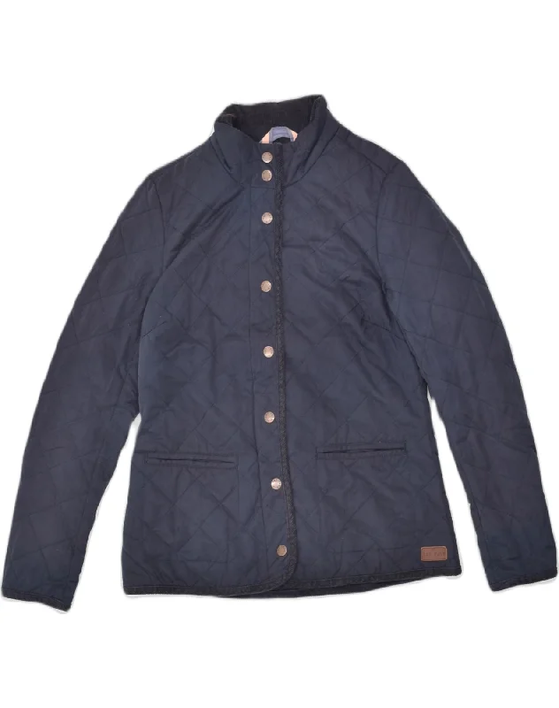 Women's Clothes And Apparel Sets FAT FACE Womens Quilted Jacket UK 10 Small Navy Blue Polyester Women's Clothes And Apparel Sets FAT FACE Womens Quilted Jacket UK 10 Small Navy Blue Polyester