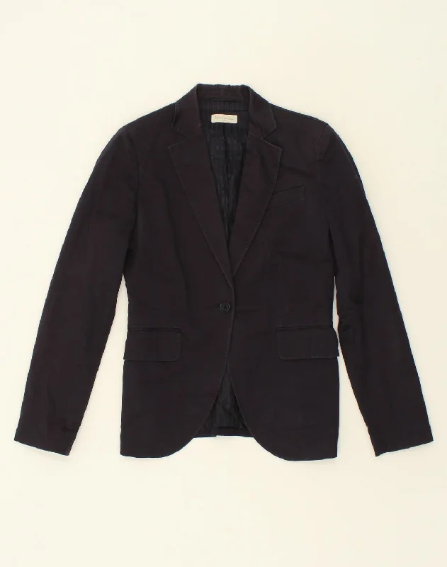 Trendy Casual Outfits MASSIMO DUTTI Womens 1 Button Blazer Jacket UK 12 Medium Navy Blue Trendy Casual Outfits MASSIMO DUTTI Womens 1 Button Blazer Jacket UK 12 Medium Navy Blue