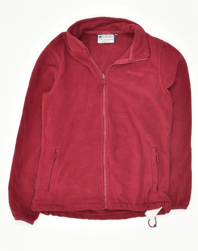 Vintage Clothing For Women MOUNTAIN WAREHOUSE Womens Fleece Jacket UK 12 Medium Burgundy Polyester Vintage Clothing For Women MOUNTAIN WAREHOUSE Womens Fleece Jacket UK 12 Medium Burgundy Polyester