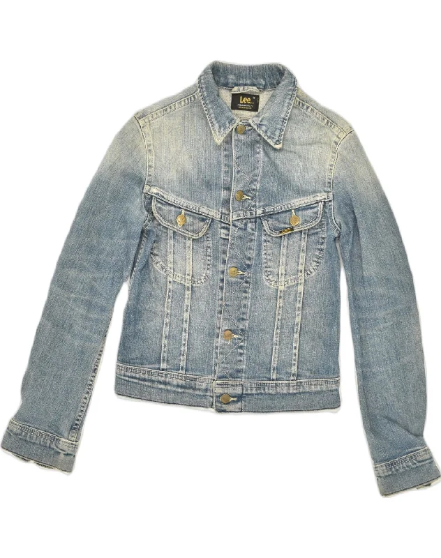 Trendy Women's Outfits for Casual Wear LEE Womens Slim Fit Denim Jacket UK 12 Medium Navy Blue Cotton Trendy Women's Outfits for Casual Wear LEE Womens Slim Fit Denim Jacket UK 12 Medium Navy Blue Cotton