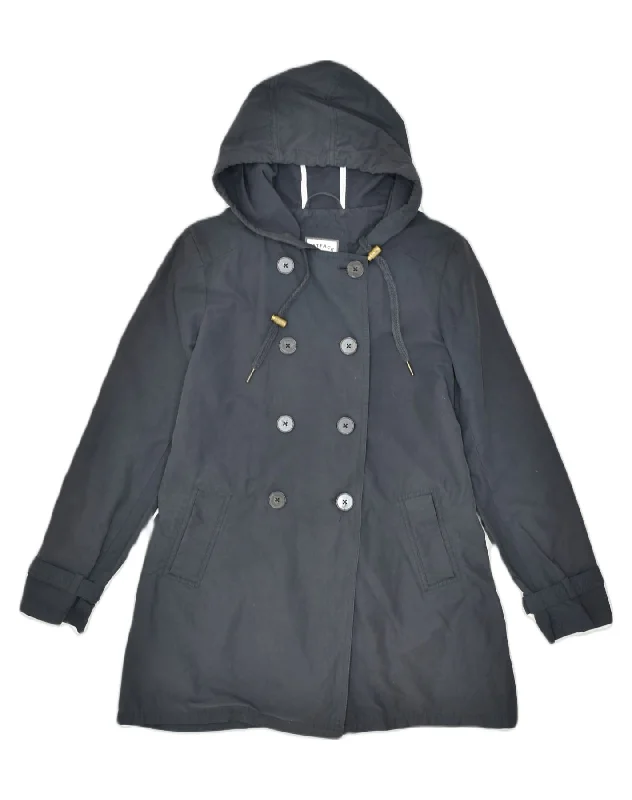Chic Women's Clothing FAT FACE Womens Hooded Belted Double Breasted Coat UK 12 Medium Black Chic Women's Clothing FAT FACE Womens Hooded Belted Double Breasted Coat UK 12 Medium Black