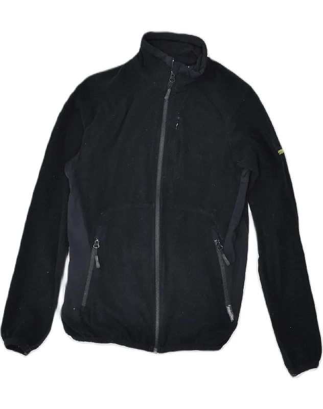 Trendy Outfits For Girls SALEWA Womens Fleece Jacket UK 10 Small Black Polyester