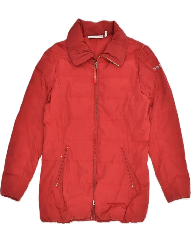 Women's Clothes For Special Occasions WOOLRICH Womens Padded Jacket UK 14 Large Red