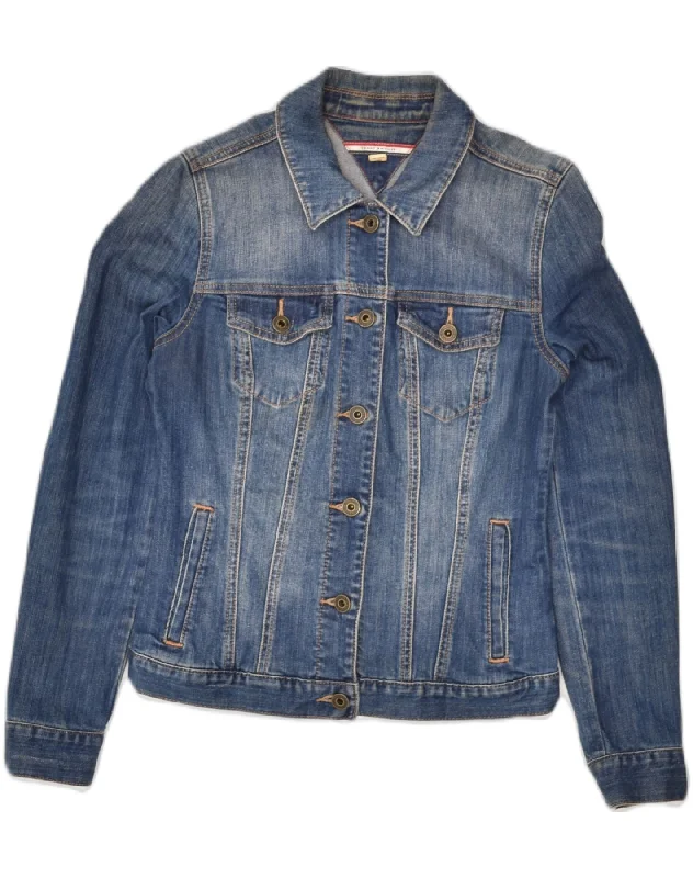 Contemporary Women's Clothing TOMMY HILFIGER Womens Denim Jacket UK 6 XS Blue Cotton Contemporary Women's Clothing TOMMY HILFIGER Womens Denim Jacket UK 6 XS Blue Cotton