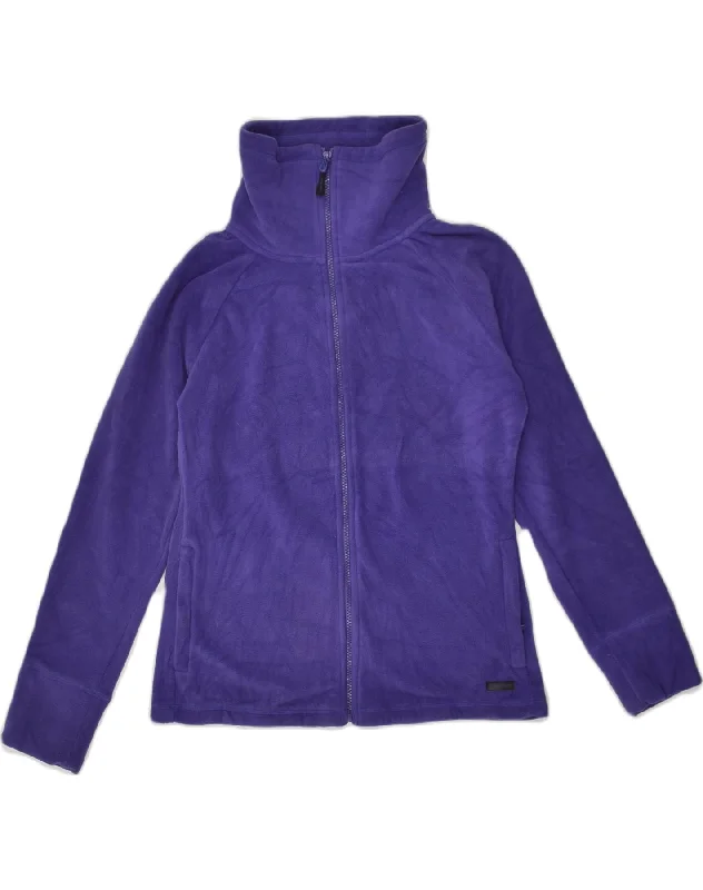 Affordable Luxury Women's Apparel CALVIN KLEIN Womens Fleece Jacket UK 12 Medium Purple Polyester Affordable Luxury Women's Apparel CALVIN KLEIN Womens Fleece Jacket UK 12 Medium Purple Polyester