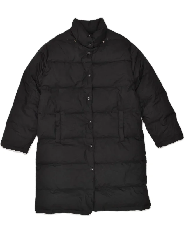 Edgy Fashion ESISTO Womens Padded Coat UK 16 Large Black Nylon