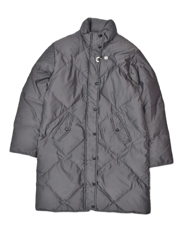 Best Online Clothing Boutiques VINTAGE Womens Padded Coat EU 42 Large Grey Polyamide Best Online Clothing Boutiques VINTAGE Womens Padded Coat EU 42 Large Grey Polyamide