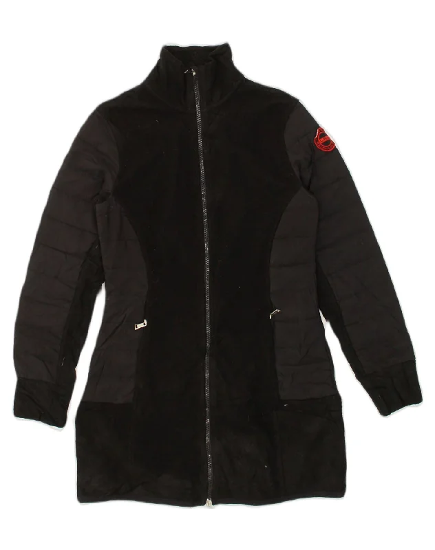 Trendy Boutique Online POLO RALPH LAUREN Womens Padded Coat 2XS Black Polyester