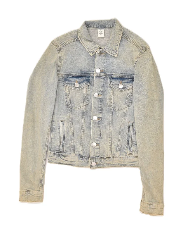 Women's Fashionable Clothing Sets VINTAGE Womens Crop Denim Jacket EU 36 Small Navy Blue Cotton Women's Fashionable Clothing Sets VINTAGE Womens Crop Denim Jacket EU 36 Small Navy Blue Cotton