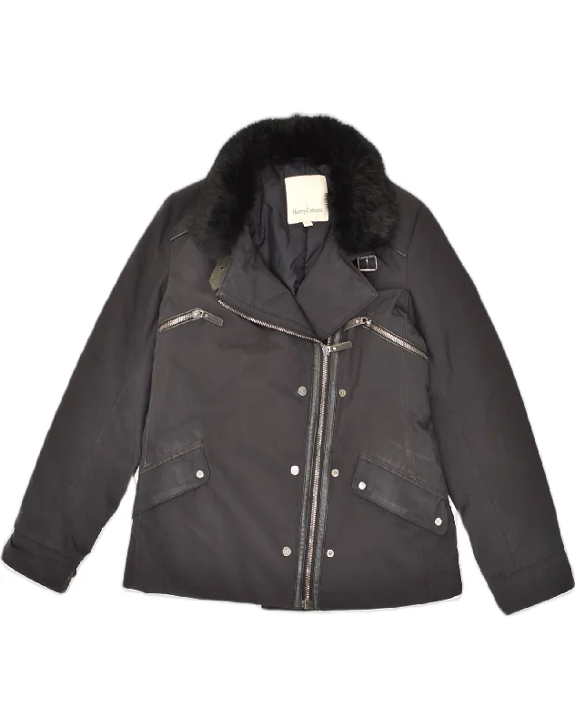 Affordable Luxury Women's Apparel HENRY COTTONS Womens Utility Jacket IT 44 Medium Grey Polyester Affordable Luxury Women's Apparel HENRY COTTONS Womens Utility Jacket IT 44 Medium Grey Polyester