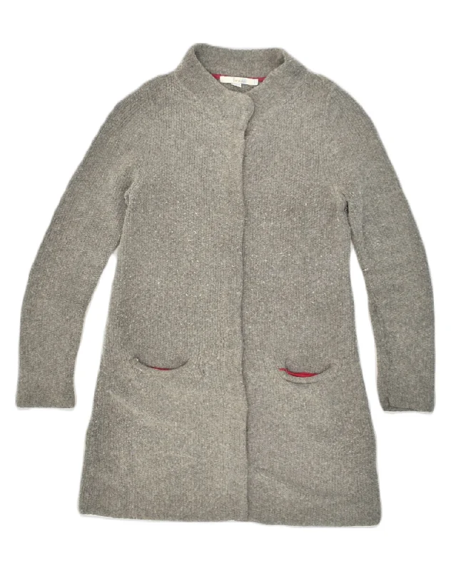 Flash Sales This Week BODEN Womens Knit Overcoat UK 10 Small Grey