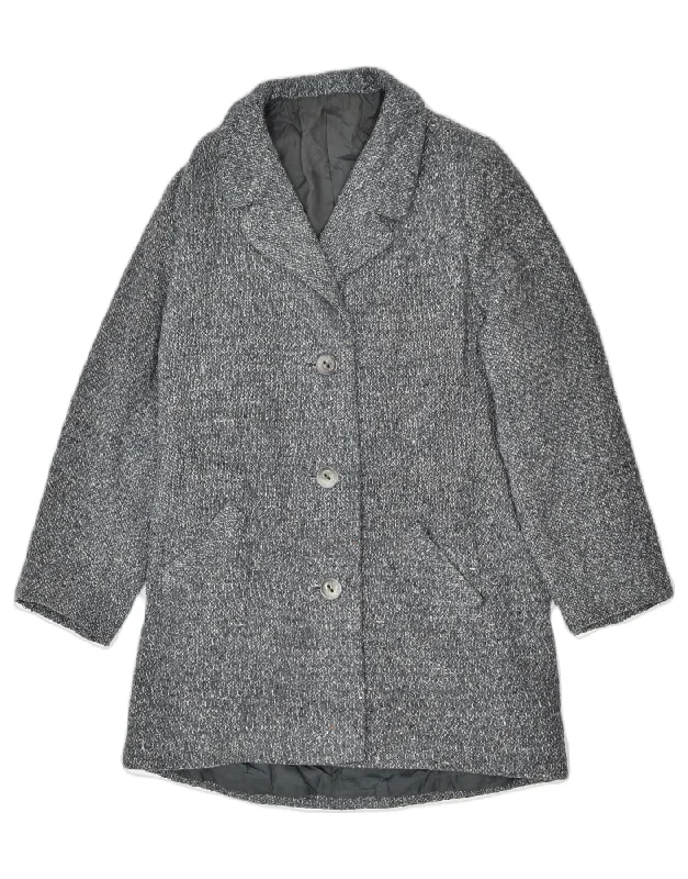 Tailored Clothing For Women VINTAGE Womens Overcoat UK 16 Large Blue