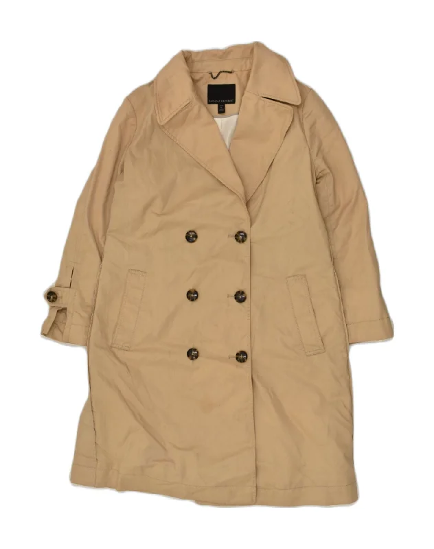 Plus-Size Women's Clothing BANANA REPUBLIC Womens Petite Overcoat UK 10 Small Beige Polyester Plus-Size Women's Clothing BANANA REPUBLIC Womens Petite Overcoat UK 10 Small Beige Polyester