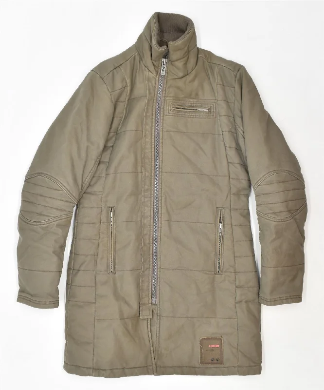 Casual and Comfortable Outfits G-STAR Womens Windbreaker Coat UK 12 Medium Khaki Cotton Casual and Comfortable Outfits G-STAR Womens Windbreaker Coat UK 12 Medium Khaki Cotton