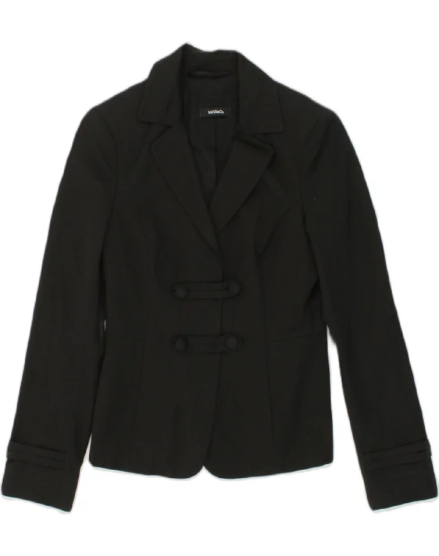 Women's Everyday Attire MAX & CO. Womens Double Breasted Blazer Jacket UK 10 Small Black Cotton Women's Everyday Attire MAX & CO. Womens Double Breasted Blazer Jacket UK 10 Small Black Cotton