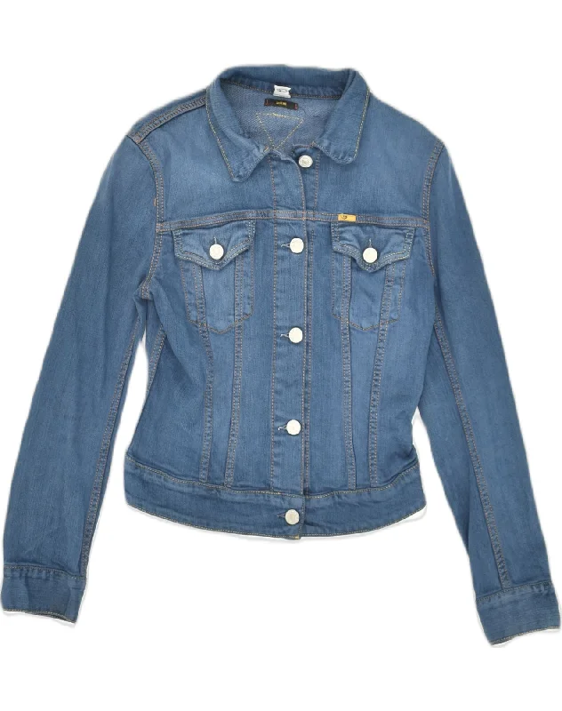 Sales For Clothes MELTIN' POT Womens Justine Denim Jacket UK 10 Small Blue Cotton