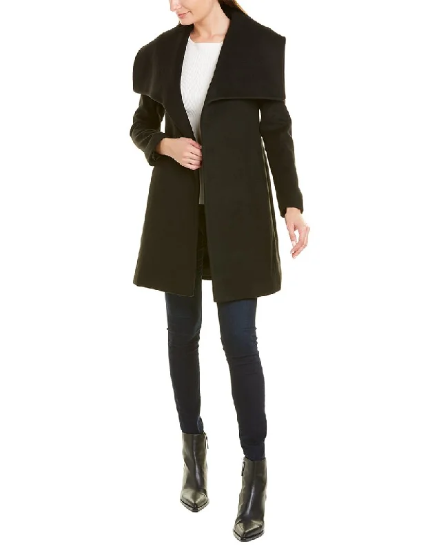 Outfits For Women FLEURETTE Medium Wool Wrap Coat