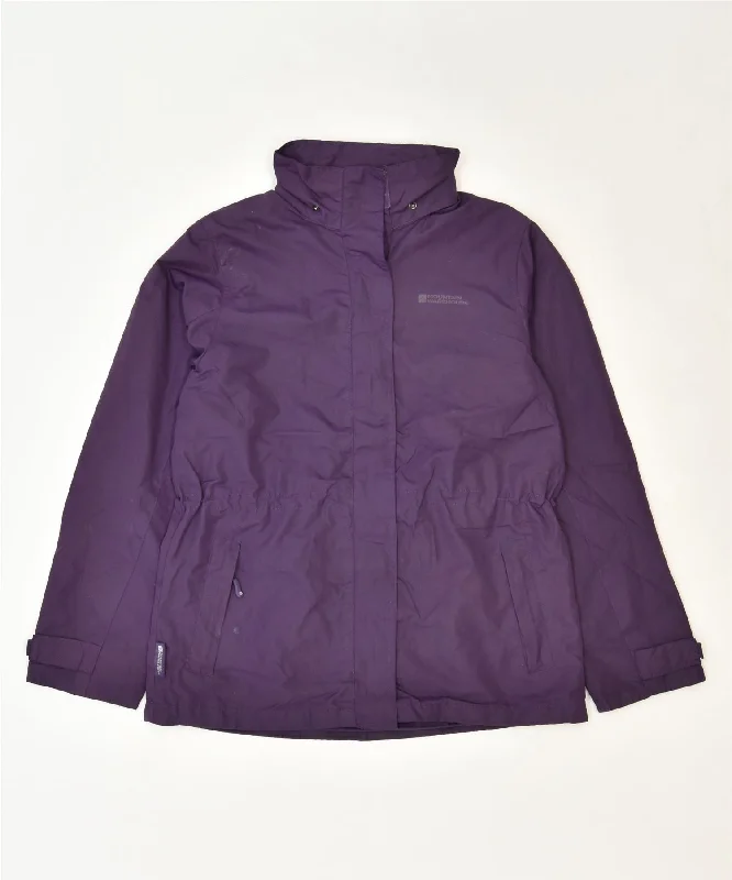 Everyday Women's Fashion Trends MOUNTAIN WAREHOUSE Womens Hooded Rain Jacket UK 12 Medium Purple Polyester Everyday Women's Fashion Trends MOUNTAIN WAREHOUSE Womens Hooded Rain Jacket UK 12 Medium Purple Polyester
