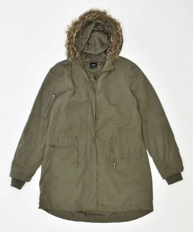 Women's Clothing for All Occasions OASIS Womens Hooded Parka Coat UK 10 Small Khaki Polyester Women's Clothing for All Occasions OASIS Womens Hooded Parka Coat UK 10 Small Khaki Polyester