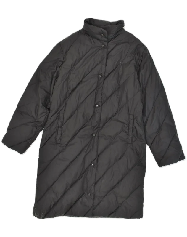Tailored Clothing For Women SERGIO TACCHINI Womens Padded Coat UK 14 Medium Black Polyester Tailored Clothing For Women SERGIO TACCHINI Womens Padded Coat UK 14 Medium Black Polyester