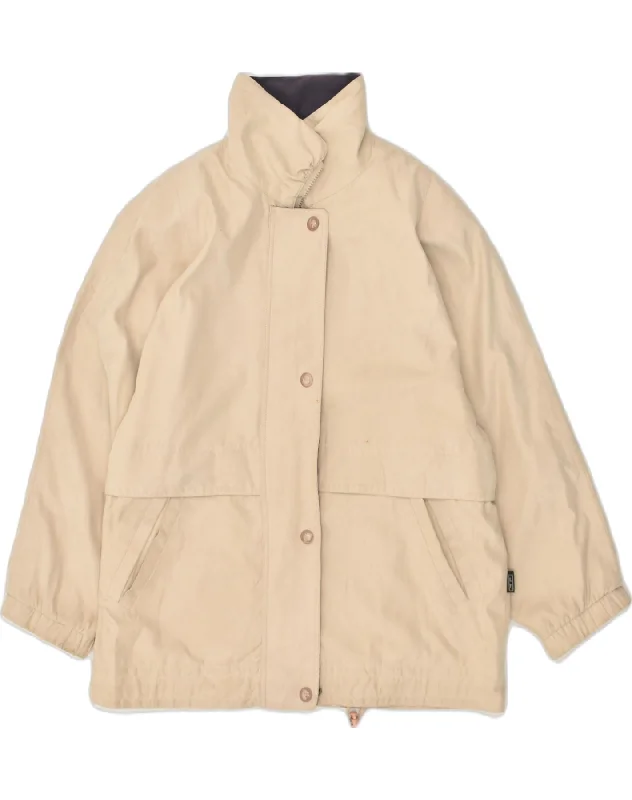 Clothes Of Woman LONDON FOG Womens Oversized Utility Jacket UK 10 Small Beige Polyester Clothes Of Woman LONDON FOG Womens Oversized Utility Jacket UK 10 Small Beige Polyester
