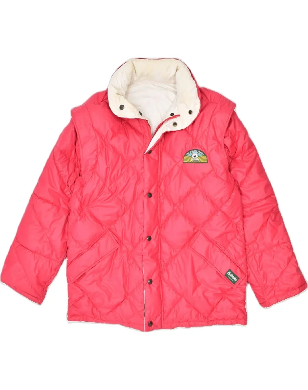 Affordable Women's Fashion DOLOMITE Womens Hooded Quilted Jacket UK 16 Large Red Polyester Affordable Women's Fashion DOLOMITE Womens Hooded Quilted Jacket UK 16 Large Red Polyester