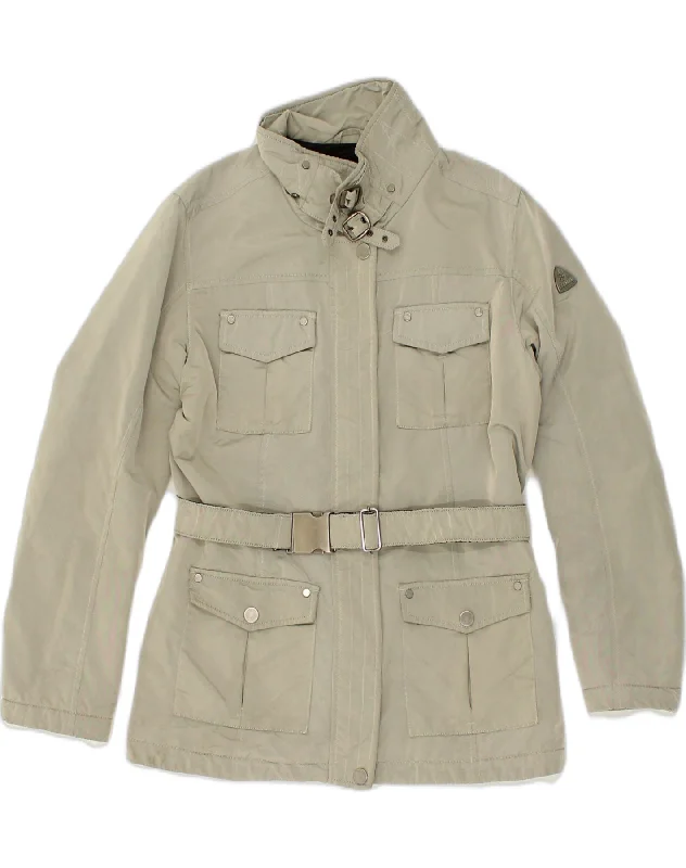 Outfits Ideas COLMAR Womens Utility Jacket IT 44 Medium Grey Polyester