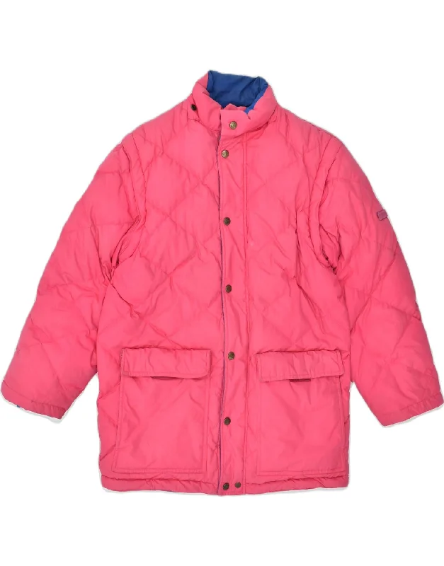 Women's Clothing Apparel VINTAGE Womens Padded Jacket UK 14 Large Pink