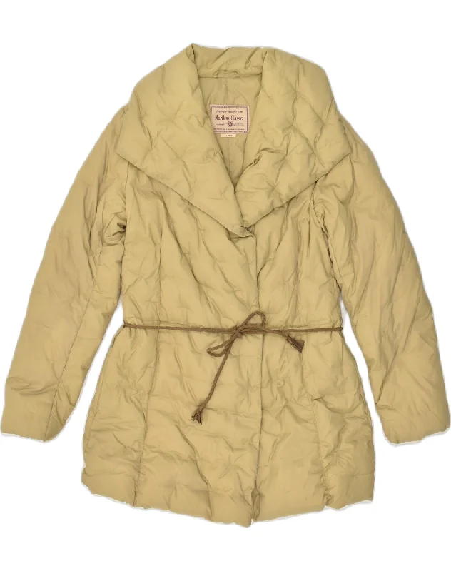 Women's Clothing For Casual Outings MARLBORO CLASSICS Womens Padded Coat UK 18 XL Beige Nylon Women's Clothing For Casual Outings MARLBORO CLASSICS Womens Padded Coat UK 18 XL Beige Nylon
