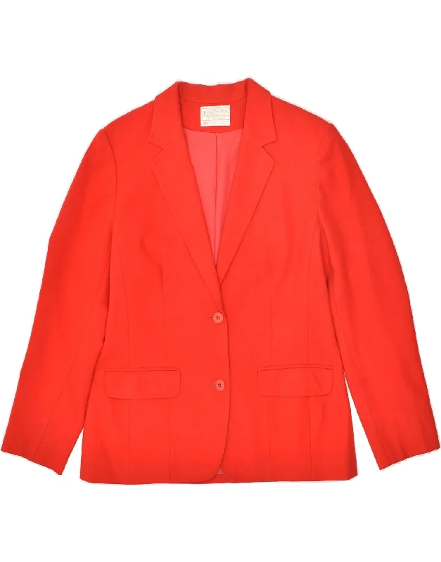 Affordable Women's Clothing Sale Online PENDLETON Womens 2 Button Blazer Jacket US 10 Large Red Virgin Wool Affordable Women's Clothing Sale Online PENDLETON Womens 2 Button Blazer Jacket US 10 Large Red Virgin Wool