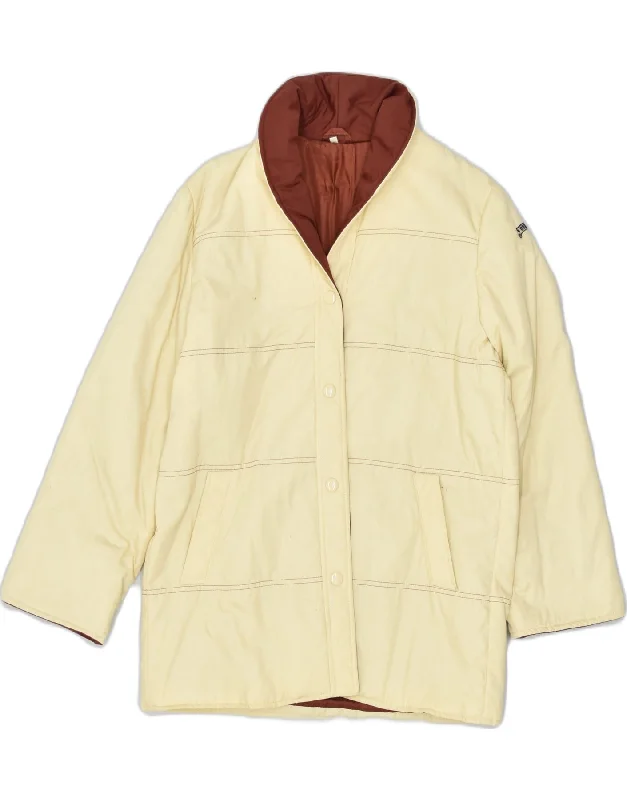 Timeless Women's Apparel VINTAGE Womens Windbreaker Jacket IT 42 Medium Beige Polyester Timeless Women's Apparel VINTAGE Womens Windbreaker Jacket IT 42 Medium Beige Polyester