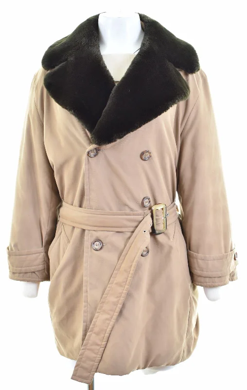 Shop Ladies Clothes MAX & CO. Womens Double Breasted Jacket UK 10 Small Beige Polyester Shop Ladies Clothes MAX & CO. Womens Double Breasted Jacket UK 10 Small Beige Polyester