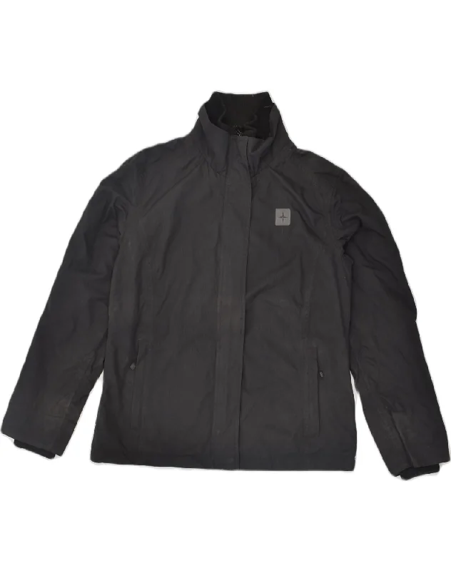 Women's Trendy Activewear Apparel MOUNTAIN WAREHOUSE Womens Rain Jacket US 12 Large Black Polyester Women's Trendy Activewear Apparel MOUNTAIN WAREHOUSE Womens Rain Jacket US 12 Large Black Polyester