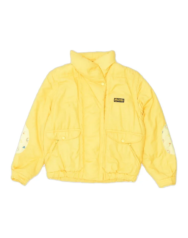 Women's Transitional Attire CIESSE PIUMINI Womens Padded Jacket IT 44 Medium Yellow Polyester Women's Transitional Attire CIESSE PIUMINI Womens Padded Jacket IT 44 Medium Yellow Polyester