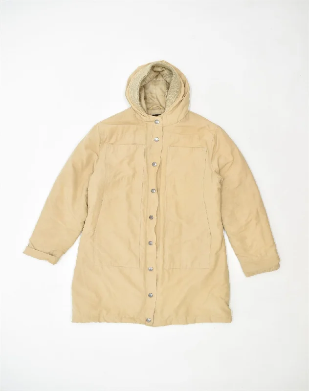 Women's Athletic Outfit RIFLE Womens Hooded Windbreaker Coat UK 14 Medium Beige Cotton Women's Athletic Outfit RIFLE Womens Hooded Windbreaker Coat UK 14 Medium Beige Cotton