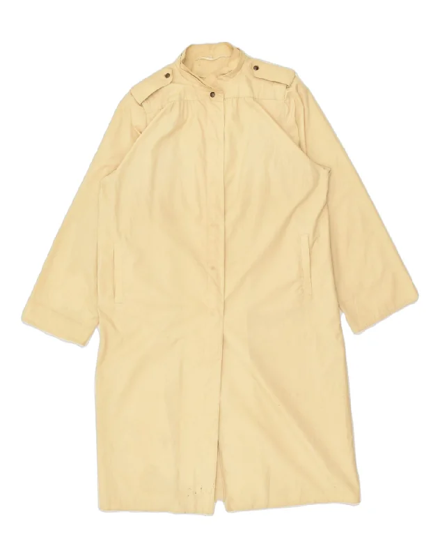 Women's Everyday Clothes INCOM Womens Overcoat IT 42 Medium Beige