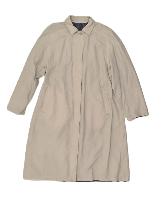 Women's Chic Outfit VINTAGE Womens Overcoat UK 18 XL Grey