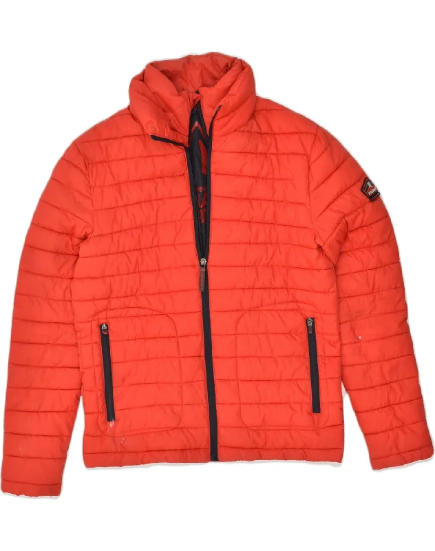 Women's Casual Clothing For Lounging SUPERDRY Womens Padded Jacket UK 14 Medium Red Polyester Women's Casual Clothing For Lounging SUPERDRY Womens Padded Jacket UK 14 Medium Red Polyester