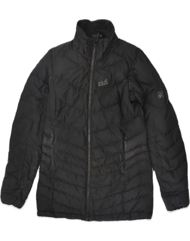 Clothing Store JACK WOLFSKIN Womens Padded Jacket UK 6 XS  Black Polyester