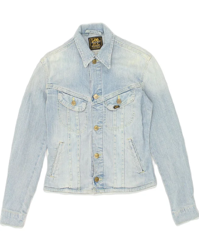 Timeless Women's Fashion Styles LEE Womens Denim Jacket UK 14 Medium Blue
