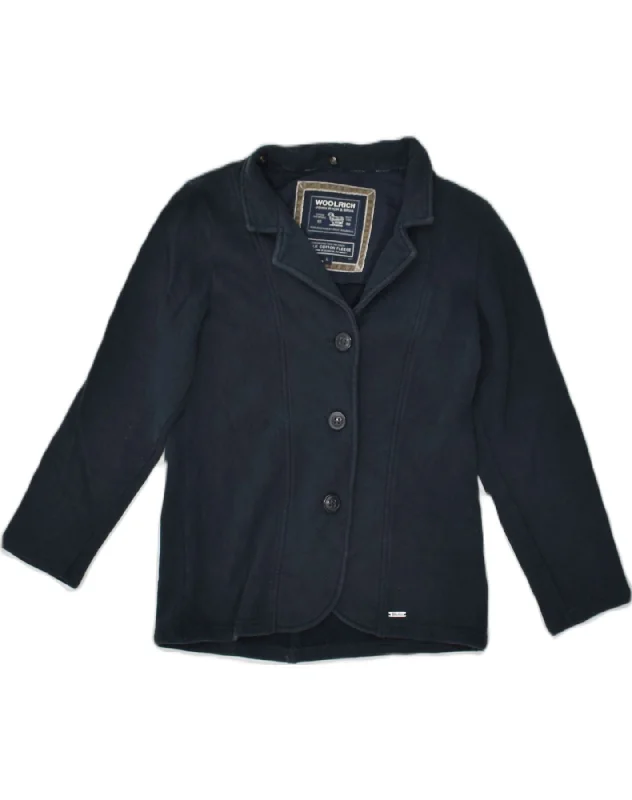 Trendy Outfits For Ladies WOOLRICH Womens 3 Button Blazer Jacket UK 14 Large Navy Blue Silk Trendy Outfits For Ladies WOOLRICH Womens 3 Button Blazer Jacket UK 14 Large Navy Blue Silk