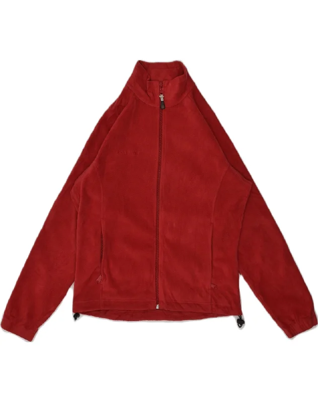 Chic Women's Clothing for Date Nights COLUMBIA Womens Fleece Jacket UK 14 Medium Red Polyester Chic Women's Clothing for Date Nights COLUMBIA Womens Fleece Jacket UK 14 Medium Red Polyester