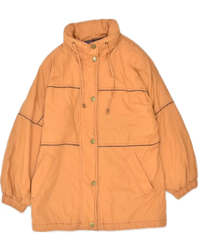 Everyday Women's Fashion Trends VINTAGE Womens Hooded Windbreaker Coat UK 10 Small Orange Polyester Everyday Women's Fashion Trends VINTAGE Womens Hooded Windbreaker Coat UK 10 Small Orange Polyester